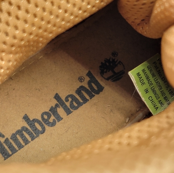 Timberland Vintage Limited Release  6 Inch  Size 9.5M black yellow men boots The - Picture 11 of 12